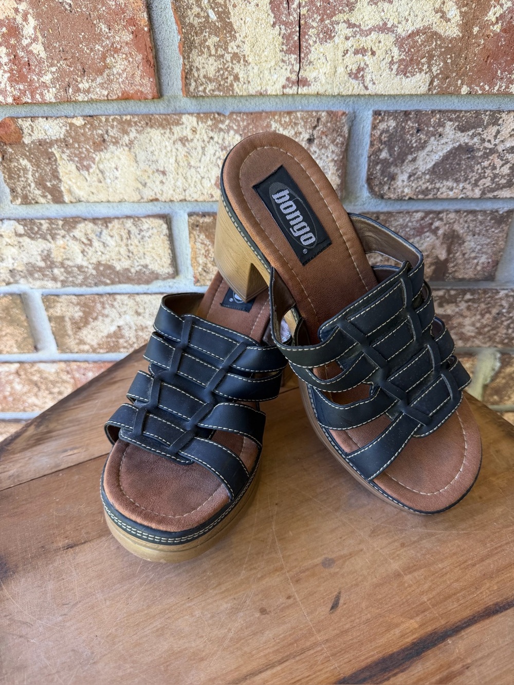 Bongo Mandy Platform Sandals Women’s Size 10 Medium Y2K 1990’s Excellent!